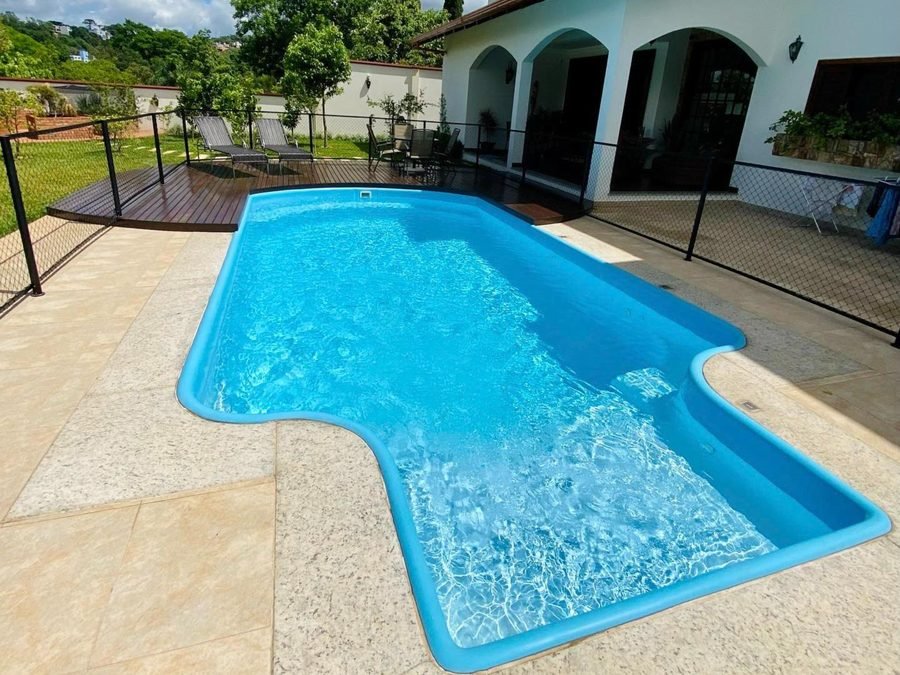 Piscina de fibra